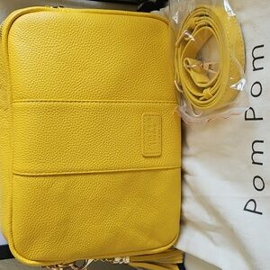 Pom Pom London Lemon Yellow Original Plus Bag